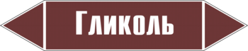 Маркировка трубопровода "гликоль" (пленка, 716х148 мм) - Маркировка трубопроводов - Маркировки трубопроводов "ЖИДКОСТЬ" - Магазин охраны труда ИЗО Стиль